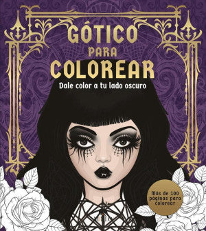 Gotico para colorear. Dale color a tu lado oscuro