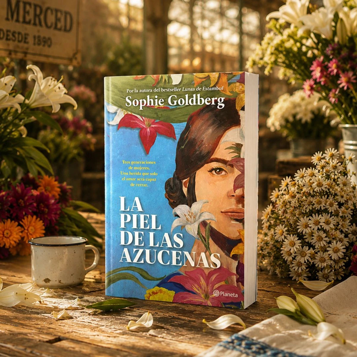 La piel de las azucenas | Sophie Goldberg | Planeta