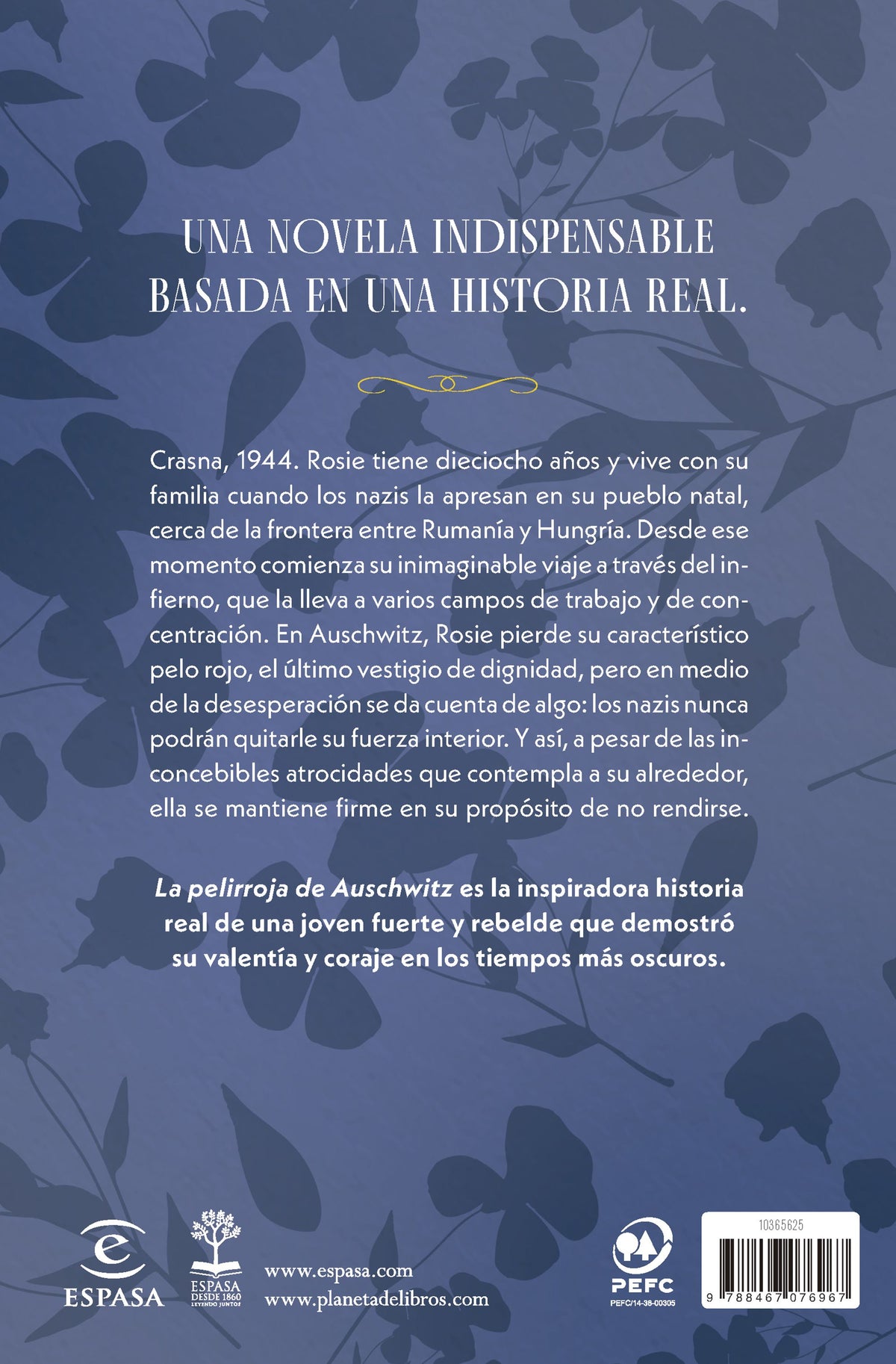 La pelirroja de Auschwitz | Nechama Birnbaum | Booket Paidós México
