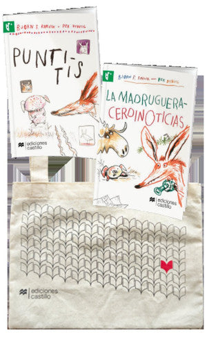 Paquete Risas y Noticias + Tote Bag Ediciones Castillo