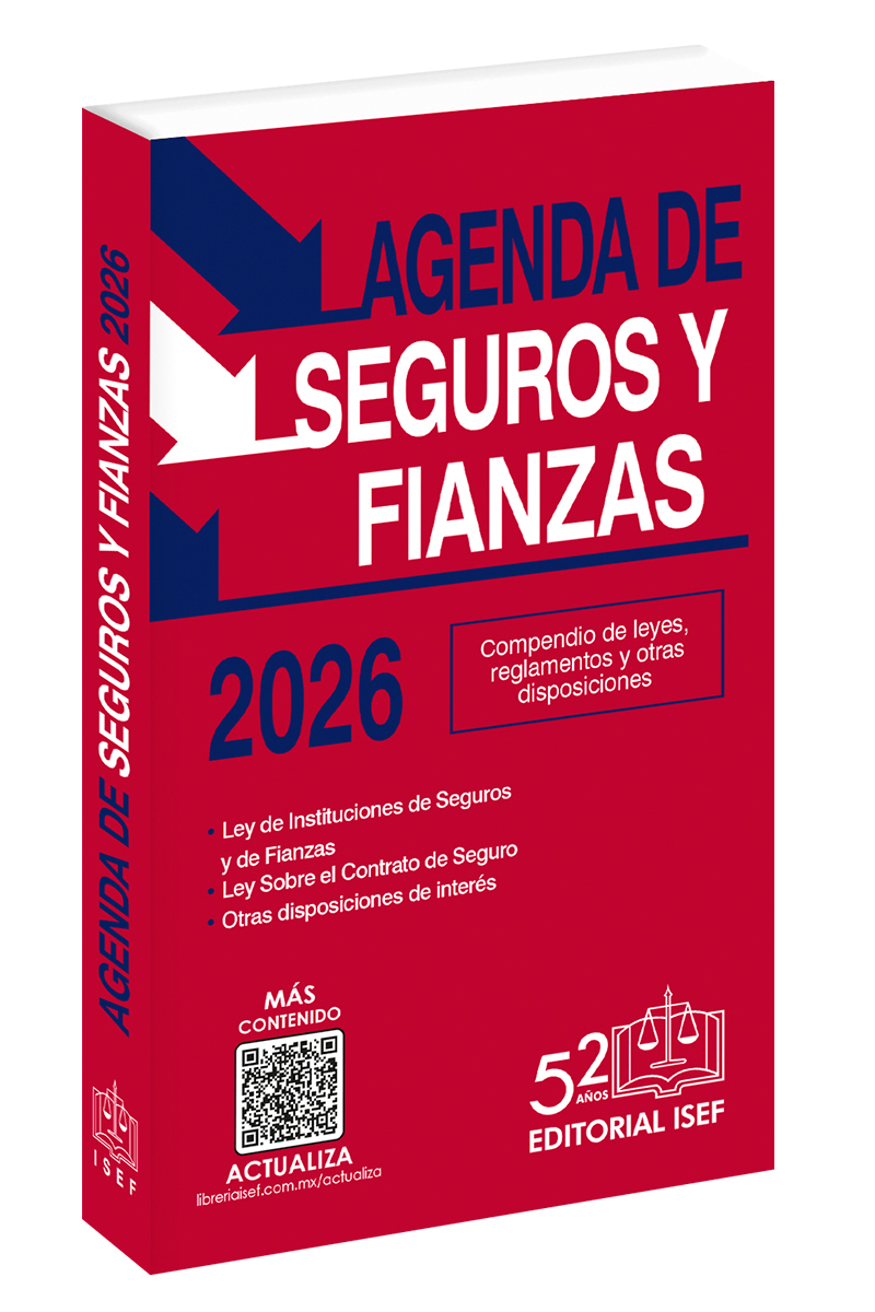Agenda de Seguros y Fianzas 2026 | Ediciones Fiscales ISEF