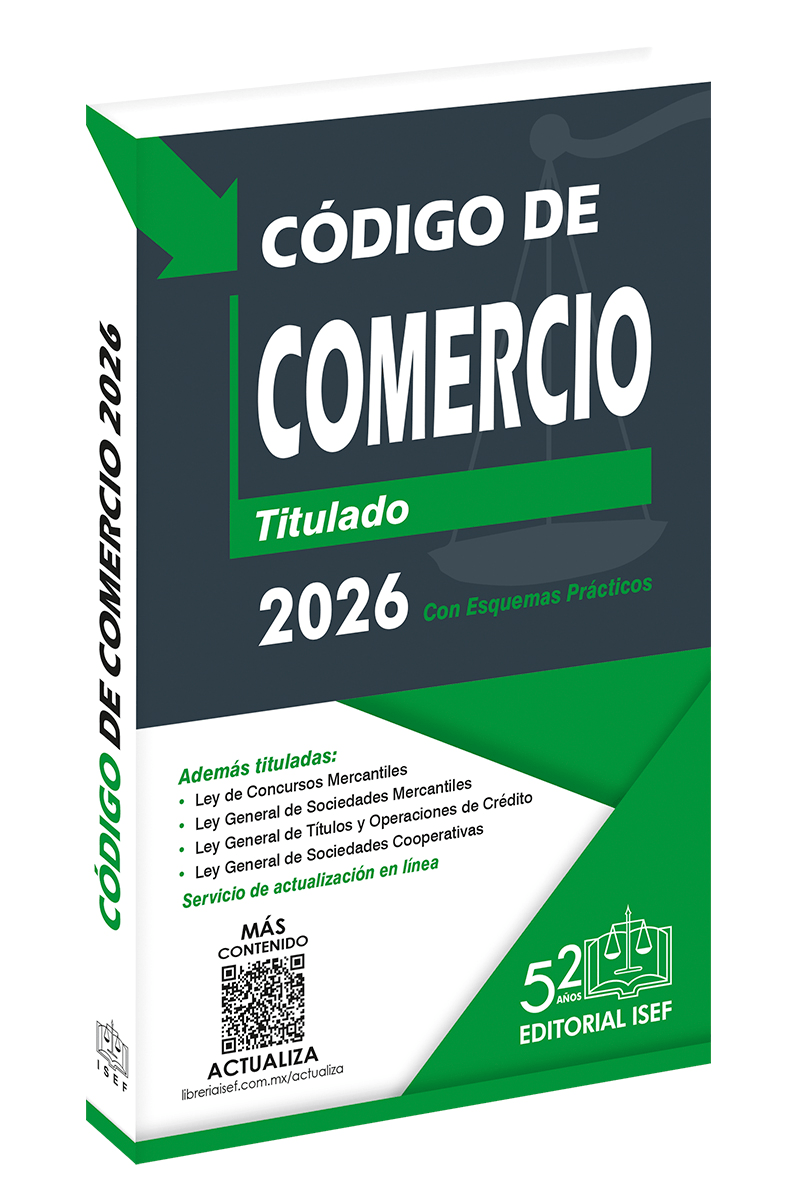 Código de Comercio 2026 (Profesional) | Ediciones Fiscales ISEF