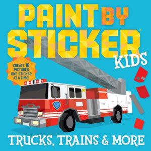 Paint by Sticker Kids: Trucks
