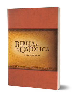 BIBLIA CATOLICA. RUSTICA ROJO