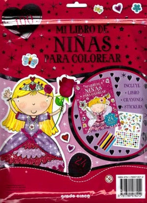Mi libro de niñas para colorear