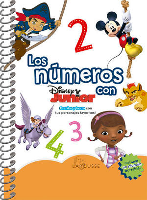 Los Números Con Disney