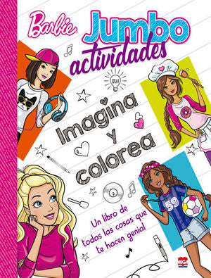 Jumbo de Barbie. Actividades para aprender y colorear