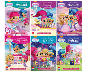 Shimmer & Shine. Lecturas bilingües (6 tít.)