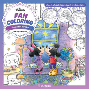 Disney Fan Coloring. Fantasía De Estrellas | Inko Kotoriyama | Libro