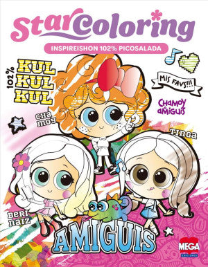 Distroller. Star Coloring: Inspireishon 102% Picosalada | Libro