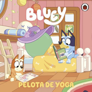 Bluey. Pelota de yoga