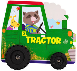A rodar el tractor / Pd.