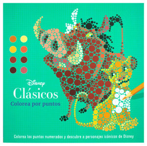 Disney Clásicos. Colorea por puntos