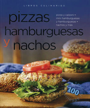 Libros Culinarios Pizzas Hamburguesas Y Nachos