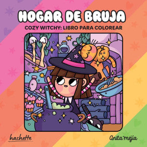 Hogar de bruja. Cozy Witchy: Libro para colorear
