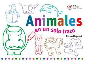 Animales en un solo trazo / Pd.