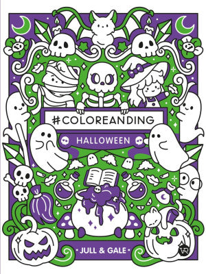#coloreanding Halloween | Jull & Gale | Vr Editoras