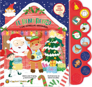 El Reno Renzo y Las Estrellas Navideñas / Pd. ( Libro con sonido)