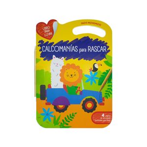 Libro para llevar. Calcomanías para rascar: ¡Nos movemos!