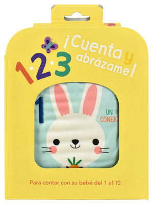¡Cuenta y abrazame! Un conejo (Libro de tela)