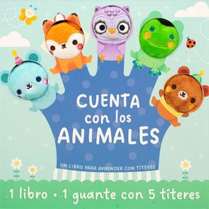 Cuenta con los animales (Libro + Guante con títeres )