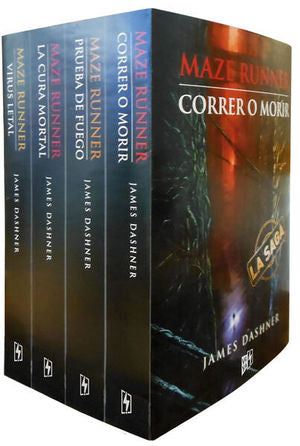 Paquete Maze Runner. Correr O Morir / Prueba De Fuego / La Cura Mortal / Virus Letal