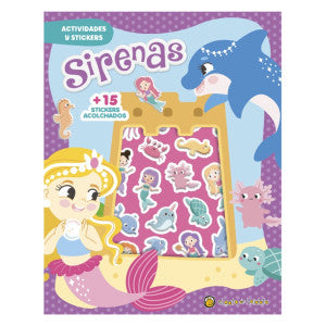 STICKERS ACOLCHADITOS-SIRENAS