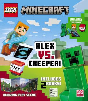 Minecraft LEGO. Alex vs Creeper! / Pd.