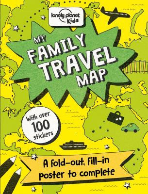 My Family Travel Map Lonely Planet Kids