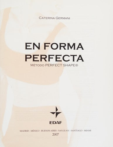 En forma perfecta Germani, Caterina