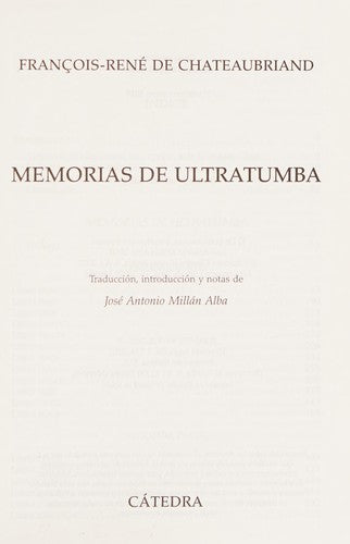 Memorias de Ultratumba