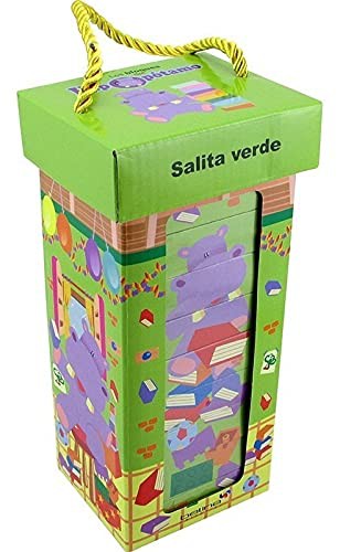Los bloques del hipopótamo verde / Pd.