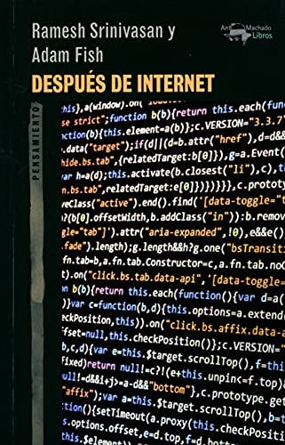 Despues de internet Srinivasan, Ramesh