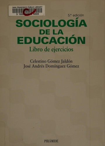 Sociología de la Educación