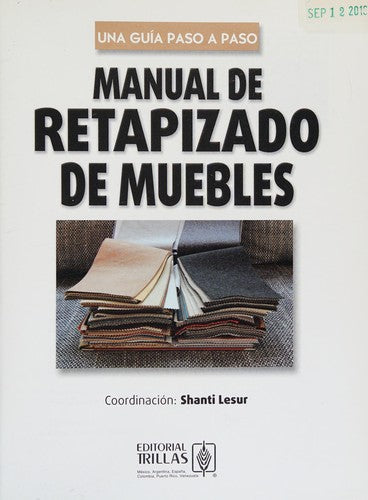 Manual De Ratapizado De Muebles LESUR GONZALEZ, LORENZA SHANTI