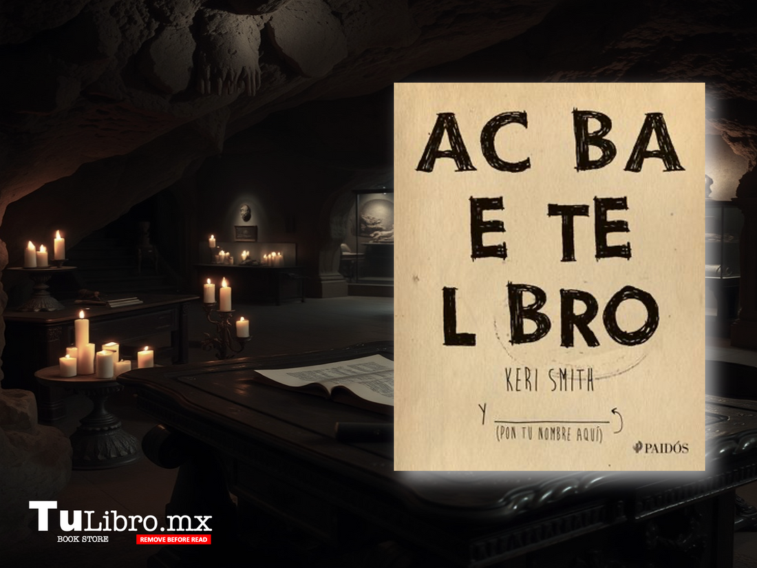 "Acaba Este Libro" de Keri Smith: El Misterio Creativo Que Te Hará Autor