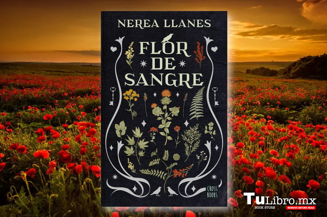Flores Malditas 1: Flor de Sangre de Nerea Llanes — La novela de fantasía oscura que está conquistando al BookTok en español 🌹🔥