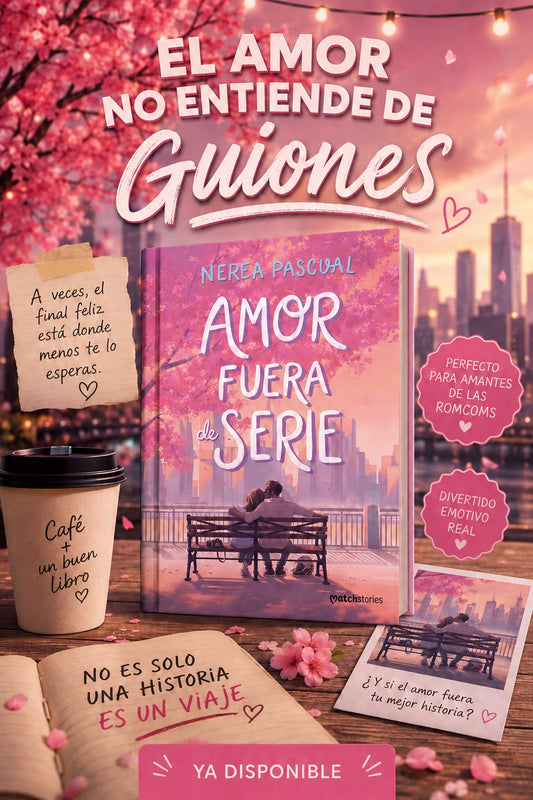 🗽 Amor fuera de serie de Nerea Pascual: la romcom slow burn que está conquistando Nueva York (y BookTok) 💘