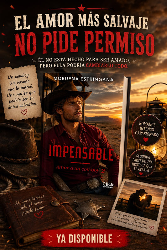 Impensable de Moruena Estríngana: el romance cowboy prohibido que está conquistando a miles de lectoras 🤠🔥