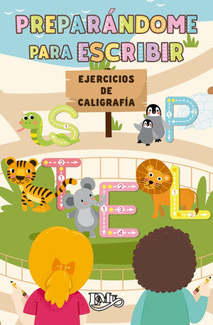 Preparándome para escribir. Ejercicios de caligrafía