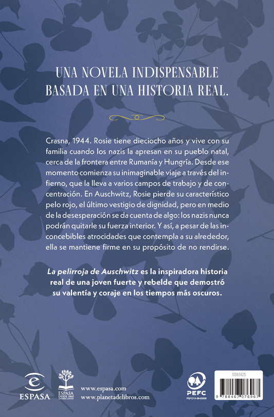La pelirroja de Auschwitz | Nechama Birnbaum | Booket Paidós México
