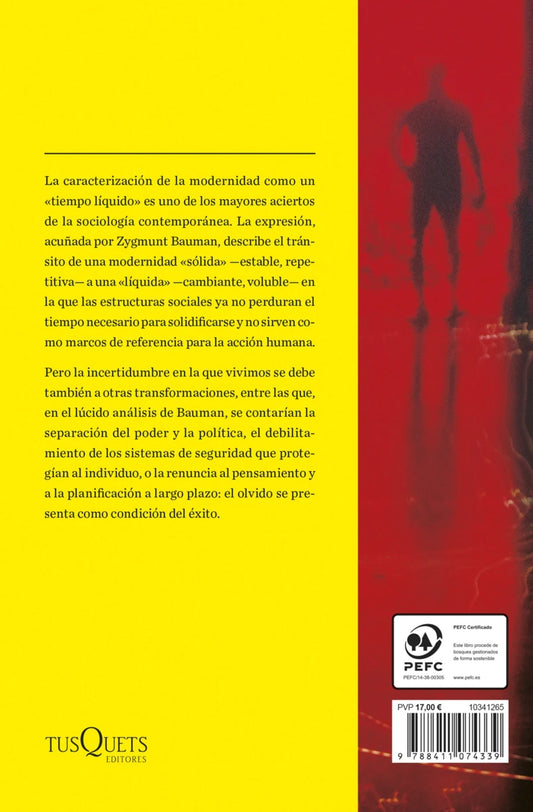 Tiempos líquidos | Zygmunt Bauman | Booket