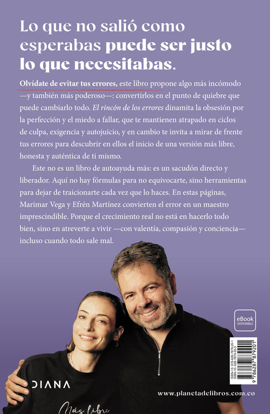 El rincón de los errores: permiso para equivocarse | Efrén Martínez & Marimar Vega | Diana