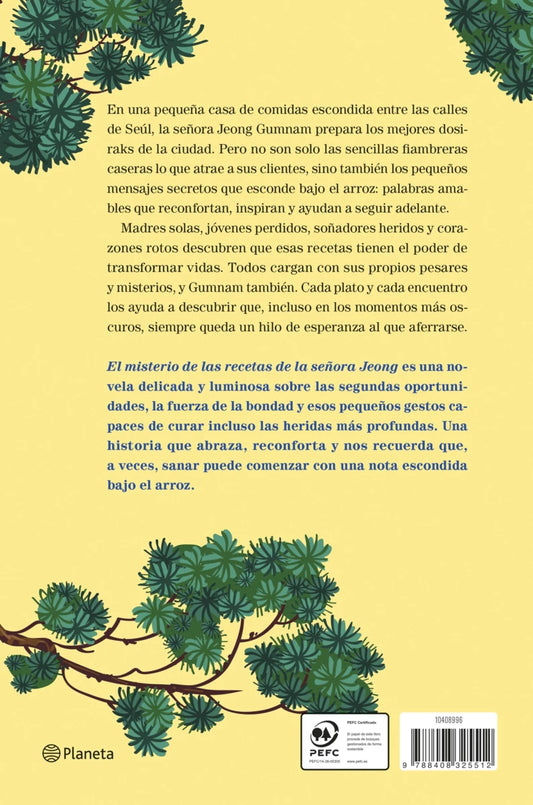 El misterio de las recetas de la señora Jeong | Kim Jiyun | Planeta