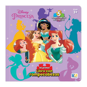 Mi primer libro con rompecabezas Disney Princesa / Pd. (5 x 12 pzas.)