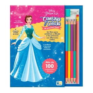 Disney Princesa. Combina y dibuja