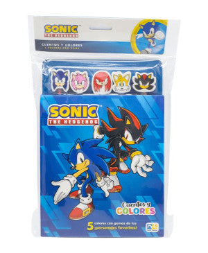 Sonic The Hedgehog. Cuentos y colores / Pd.