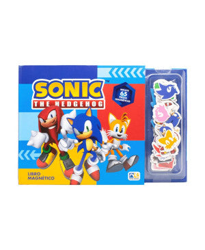 Sonic The Hedgehog / Pd. ( Libro magnético )