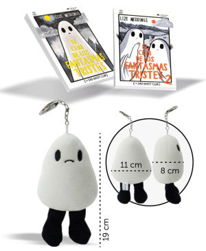 Paquete El club de los fantasmas tristes ( The Sad Ghost Club) / Combo de 2 Libros + 1 Plushie