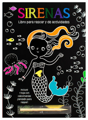 Sirenas ( Libro para rascar y de actividades )